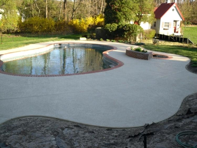 concrete pool deck resurface fl pool deck resurfacing
