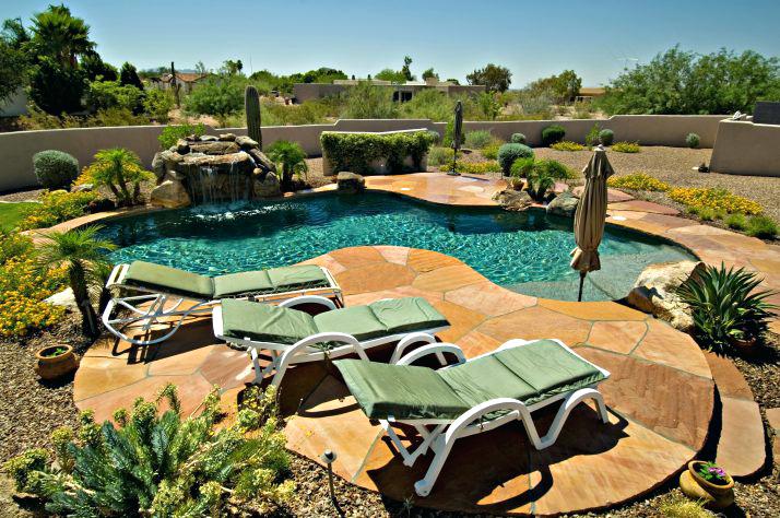 pool landscaping ideas arizona mesmerizing backyard with pool ideas backyard pool landscaping ideas excellent backyard pool